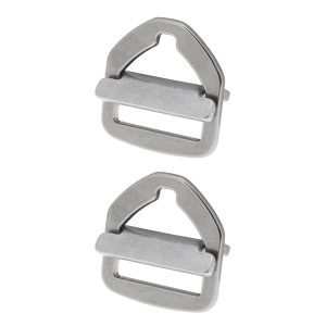 Pair of Titanium Cinch Buckles for suspensions of hammocks from Dutchware Gear