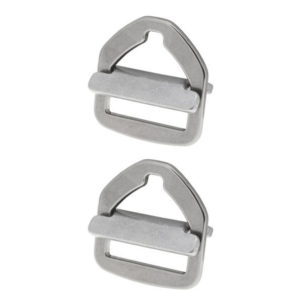 Pair of Titanium Cinch Buckles for suspensions of hammocks from Dutchware Gear
