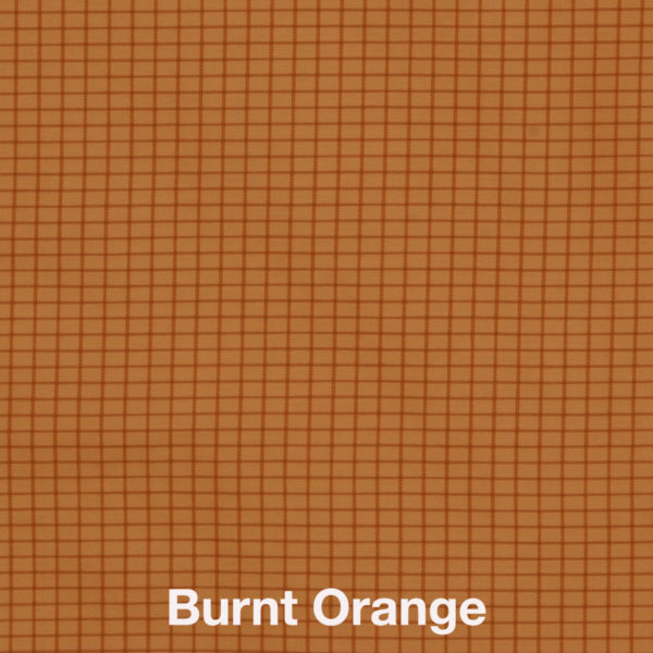 color swatch in orange named burnt orange