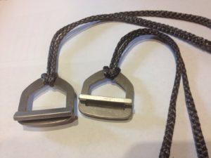 Titanium Cinch Buckle (pair)-3550