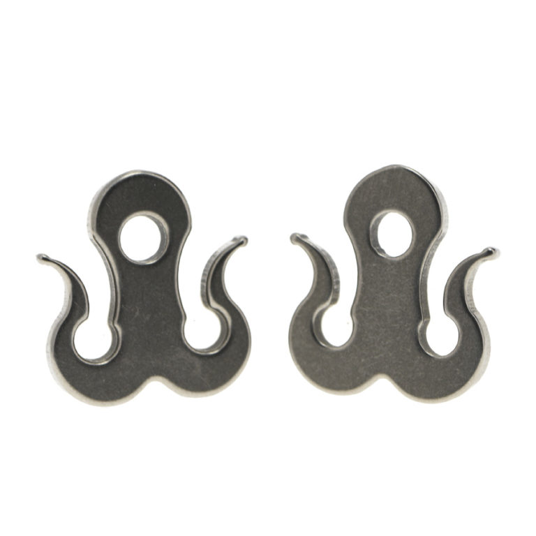 Titanium Whoopie Hooks (Pair) DutchWare Gear