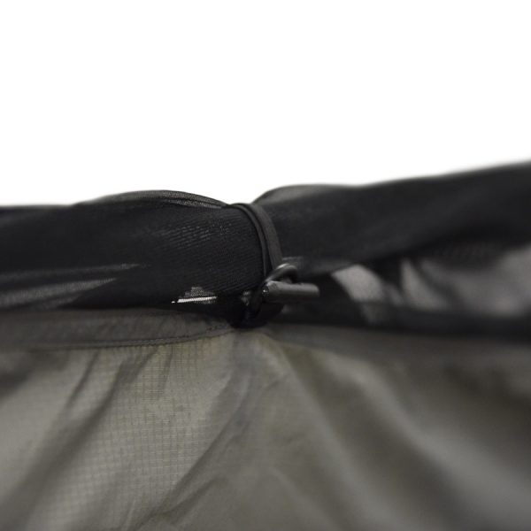 Half Zipped Hammock Top Cover Close Up