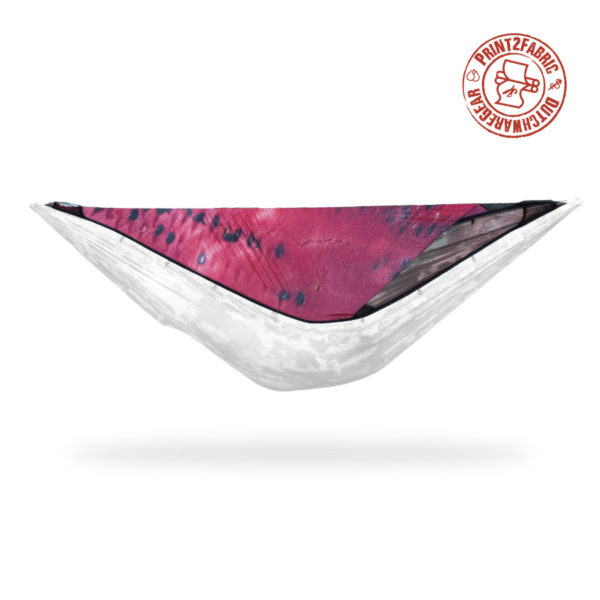 Printed Hammock - Chameleon Asymmetrical Top Cover for Cold Weather -