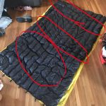 black hammock folded