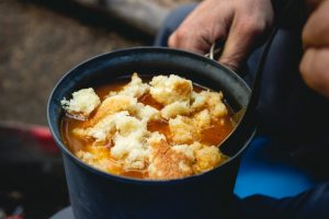 soup with breadcrumbs