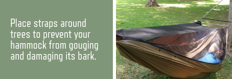 a tip for hammock camping beginners