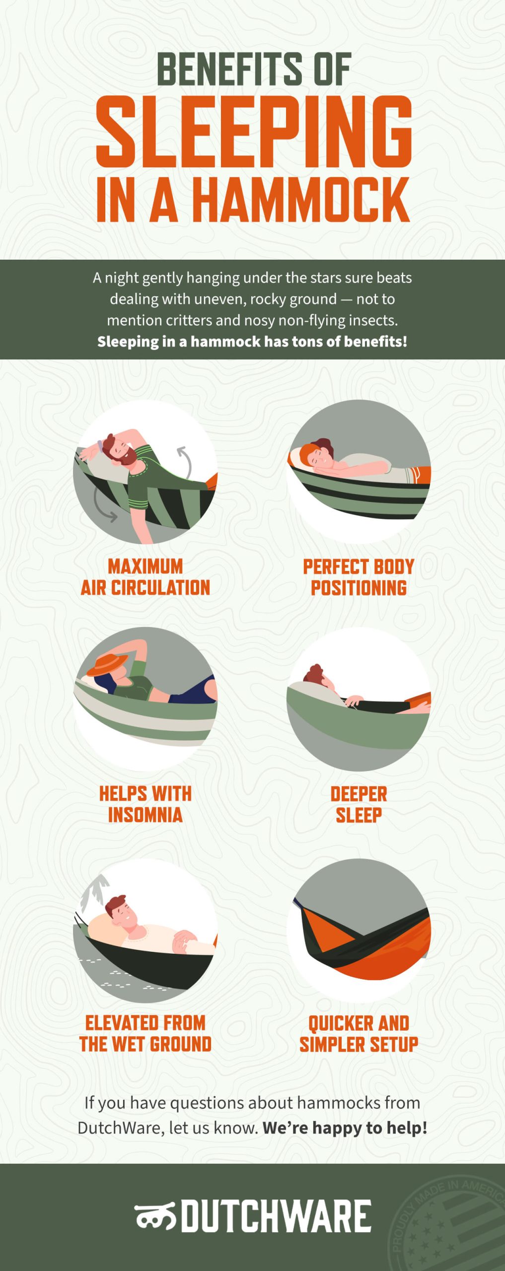6 benefits of sleeping in a hammock