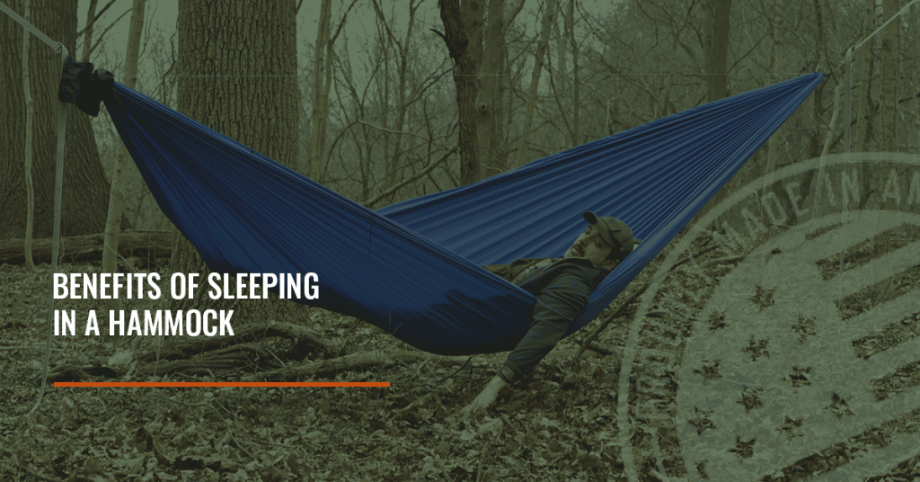 benefits of sleeping in a hammock