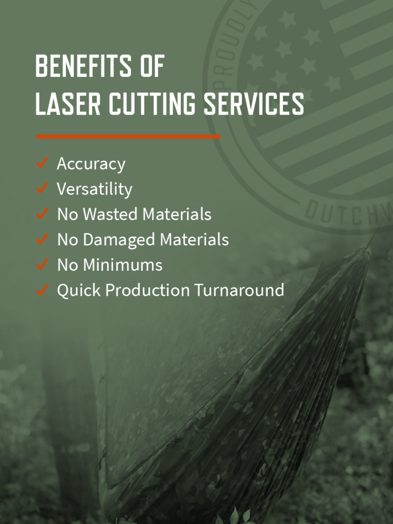 the benefits of our laser cutting services