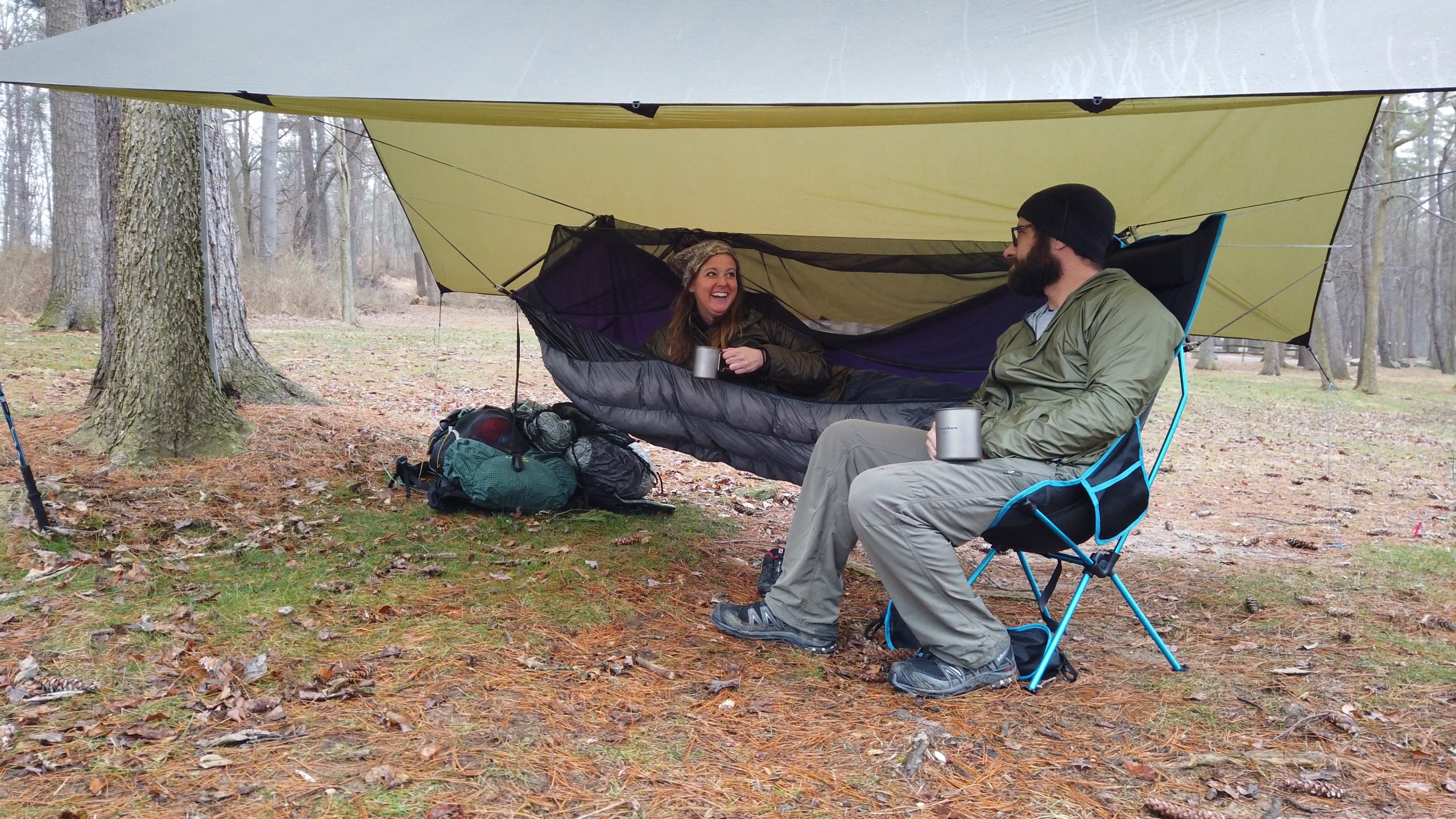 Bridge vs. Gathered End Hammocks DutchWare