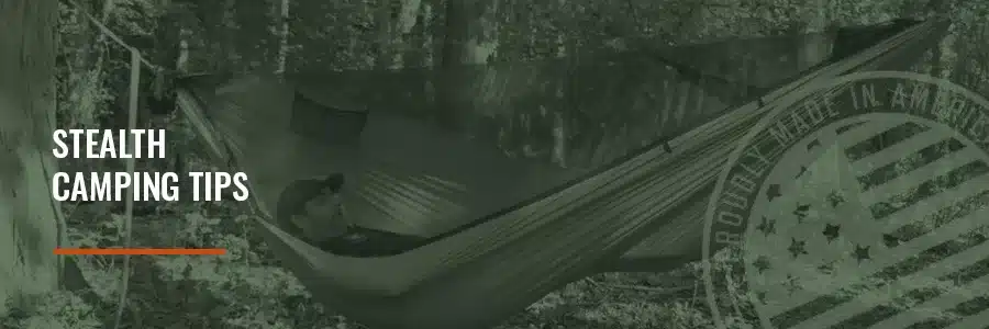 Stealth hammock clearance camping