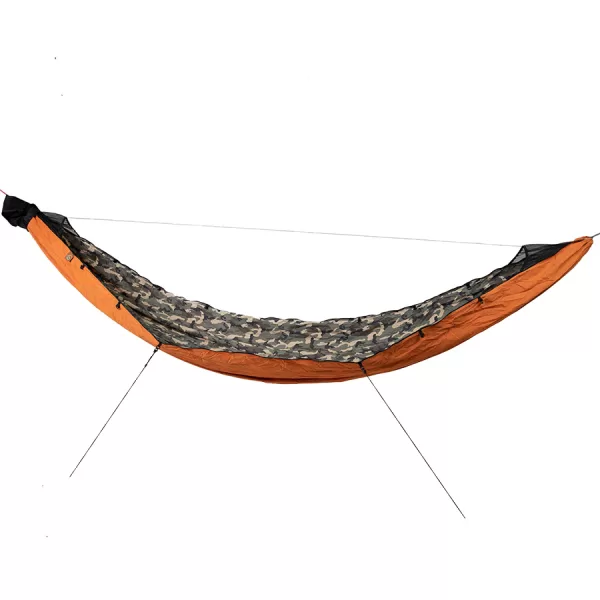 SC1000 Double Layer Chameleon Hammock - Camo & B. Orange